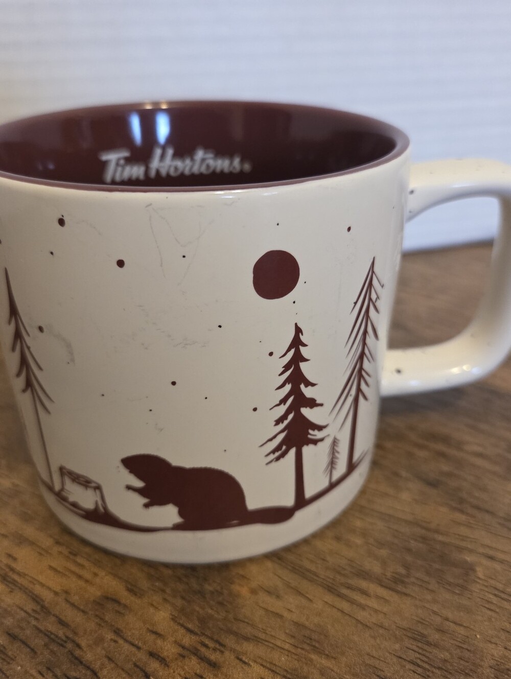 Tim Horton's 2019 Limited Edition Beaver Woodland Ceramic Mug